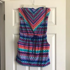Strapless Swimsuit cover-up size L